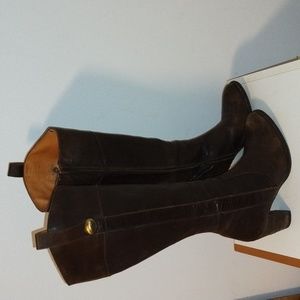 Friis Company Leather Tall Boots